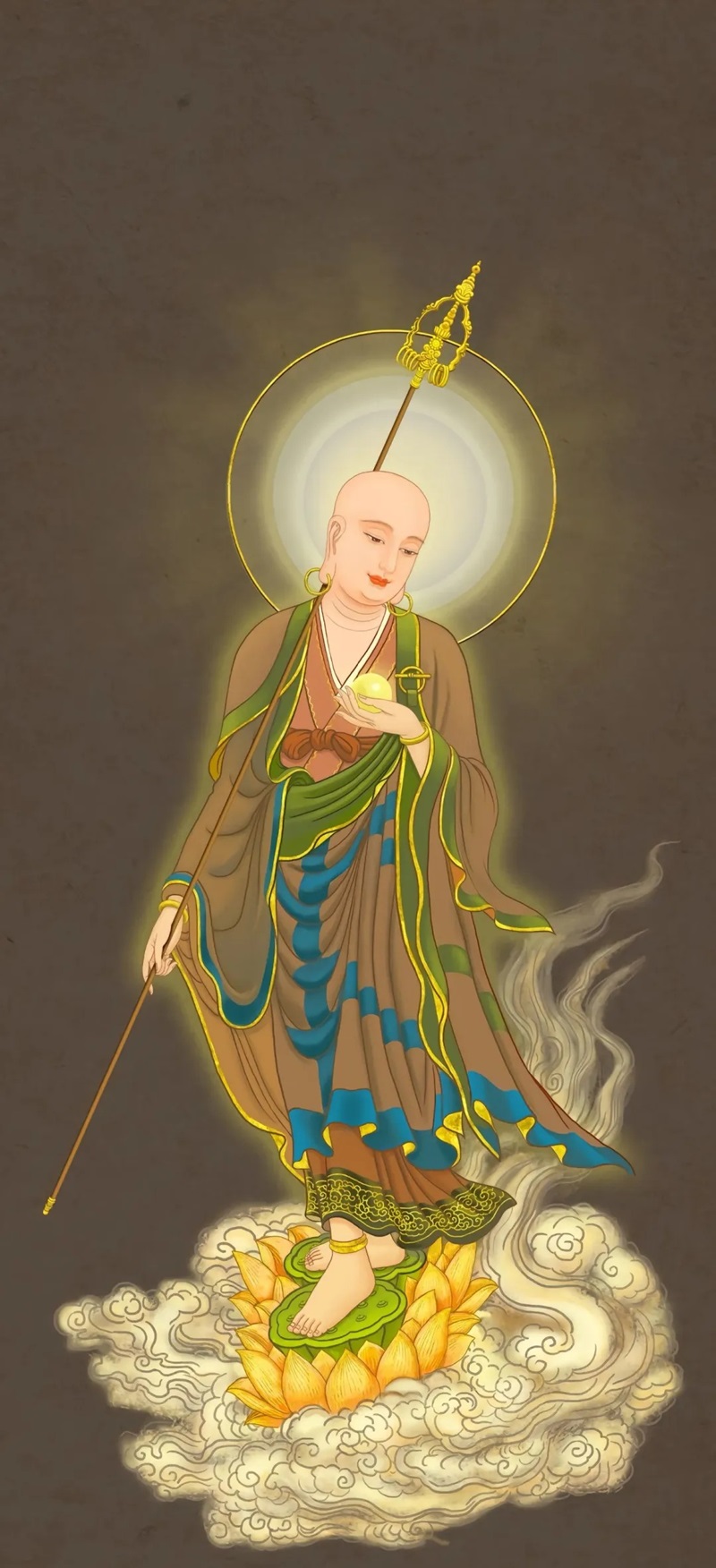 ảnh địa tạng vương bồ tát 24