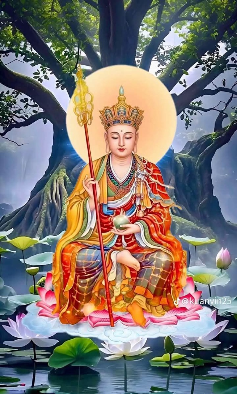 ảnh địa tạng vương bồ tát 32
