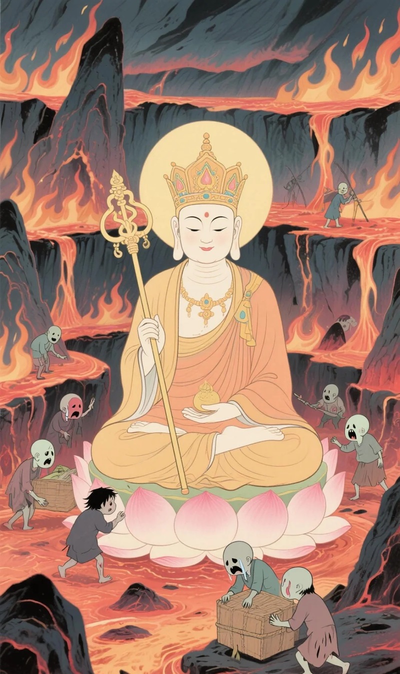 ảnh địa tạng vương bồ tát 5