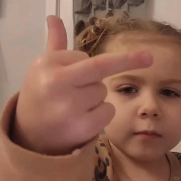 ảnh giơ ngón tay giữa