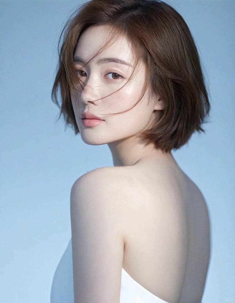 ảnh hot girl tóc ngắn 16