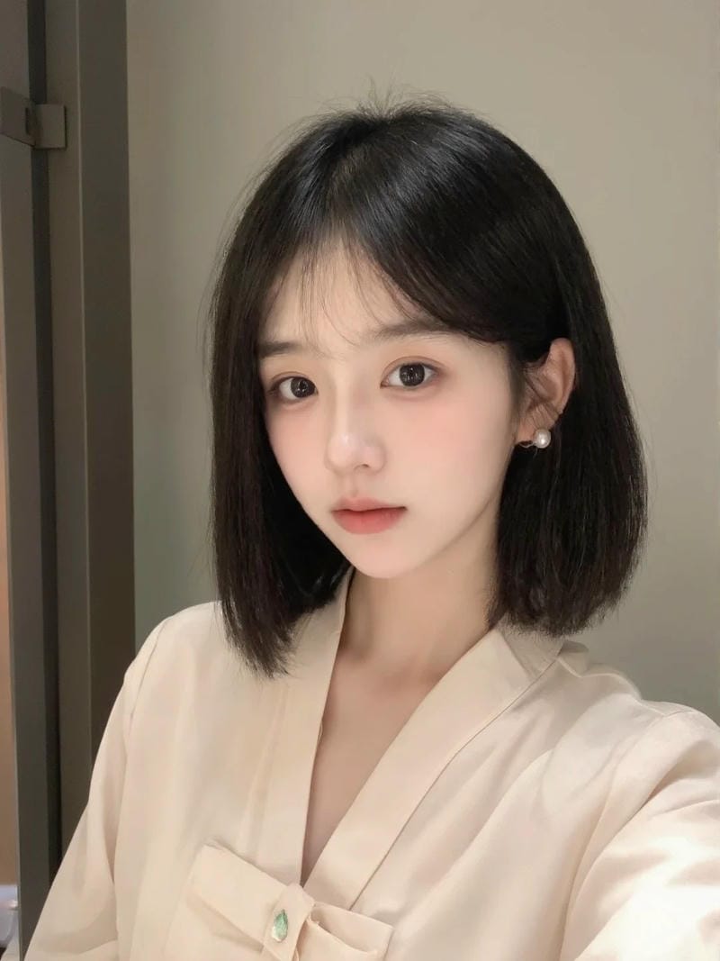 ảnh hot girl tóc ngắn 2