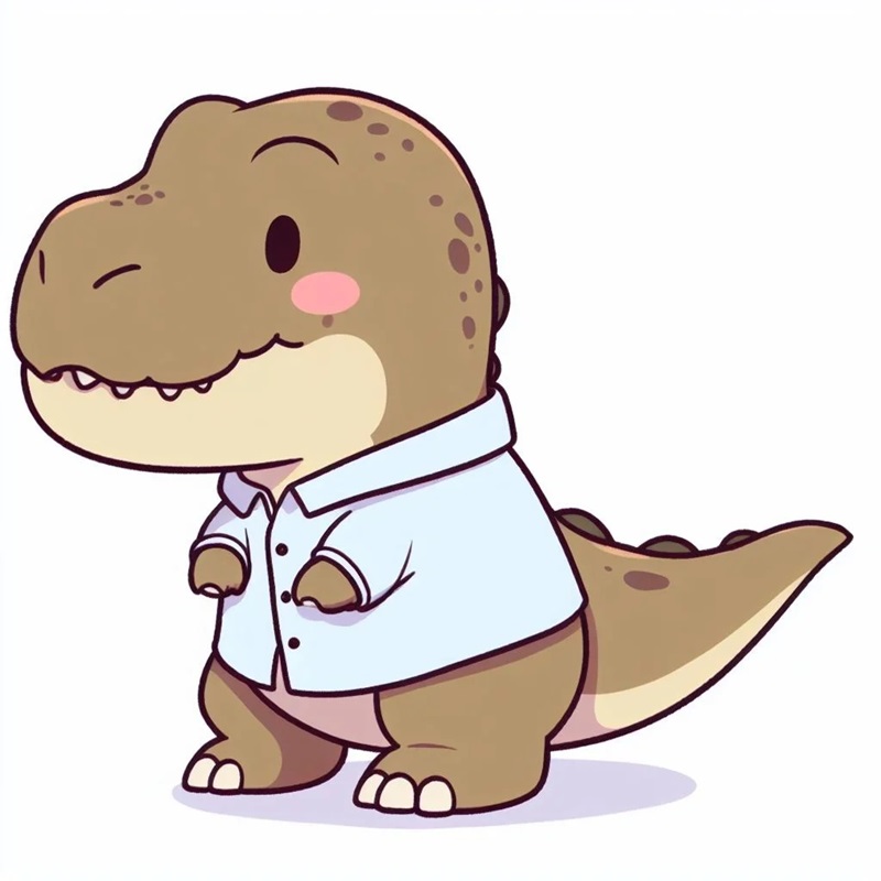 ảnh khủng long cute 10