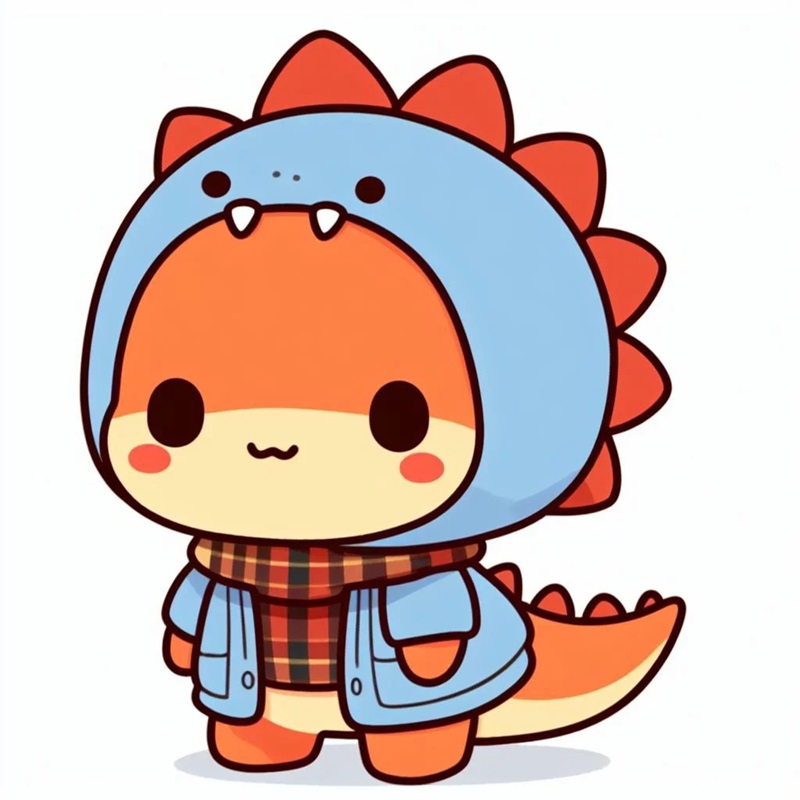 ảnh khủng long cute 13