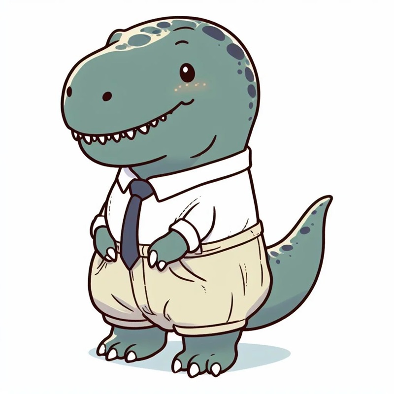 ảnh khủng long cute 15