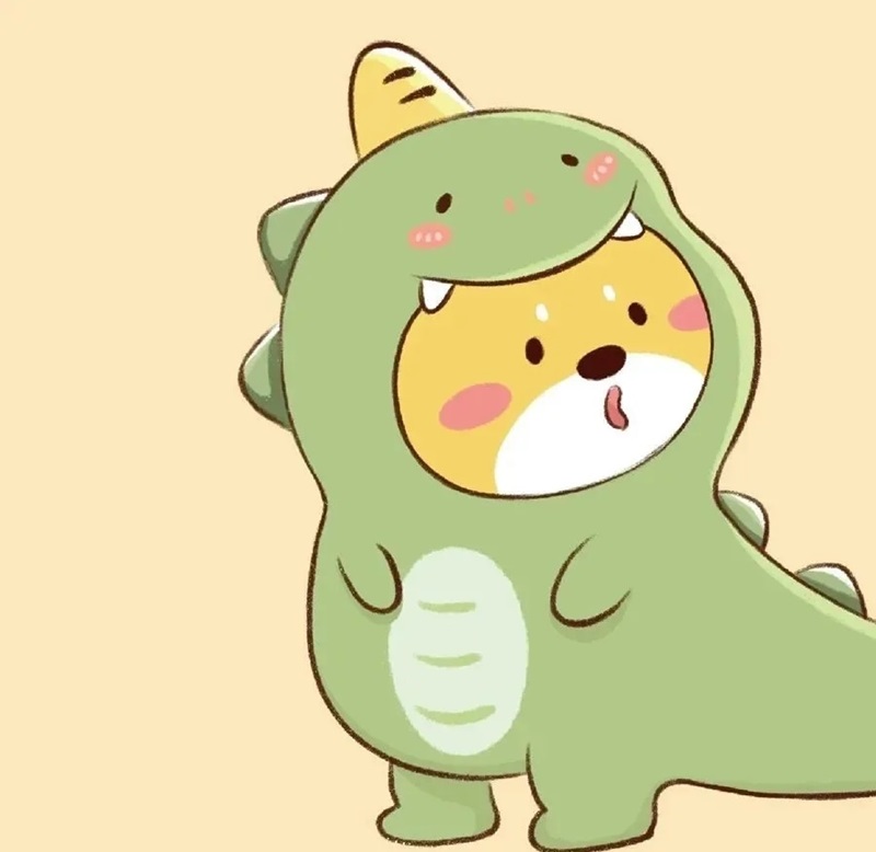 ảnh khủng long cute 18