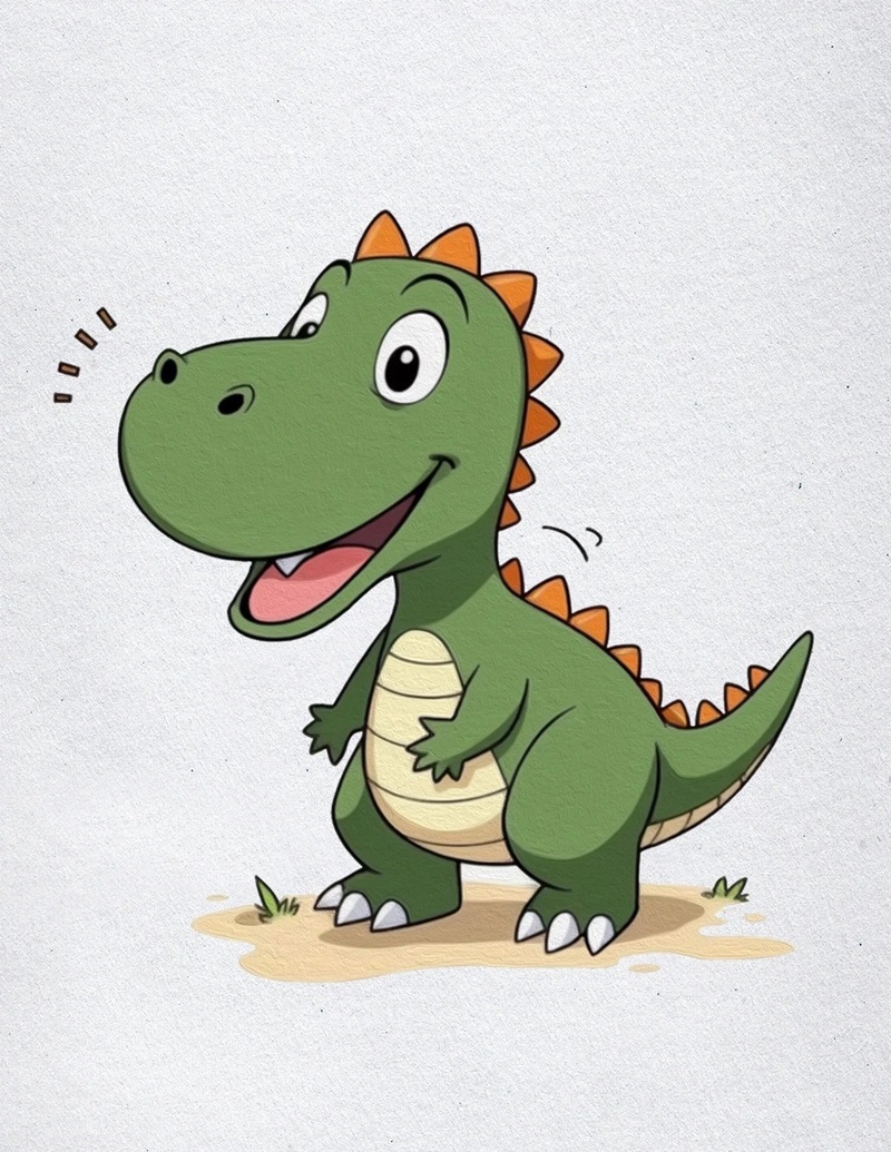 ảnh khủng long cute 2