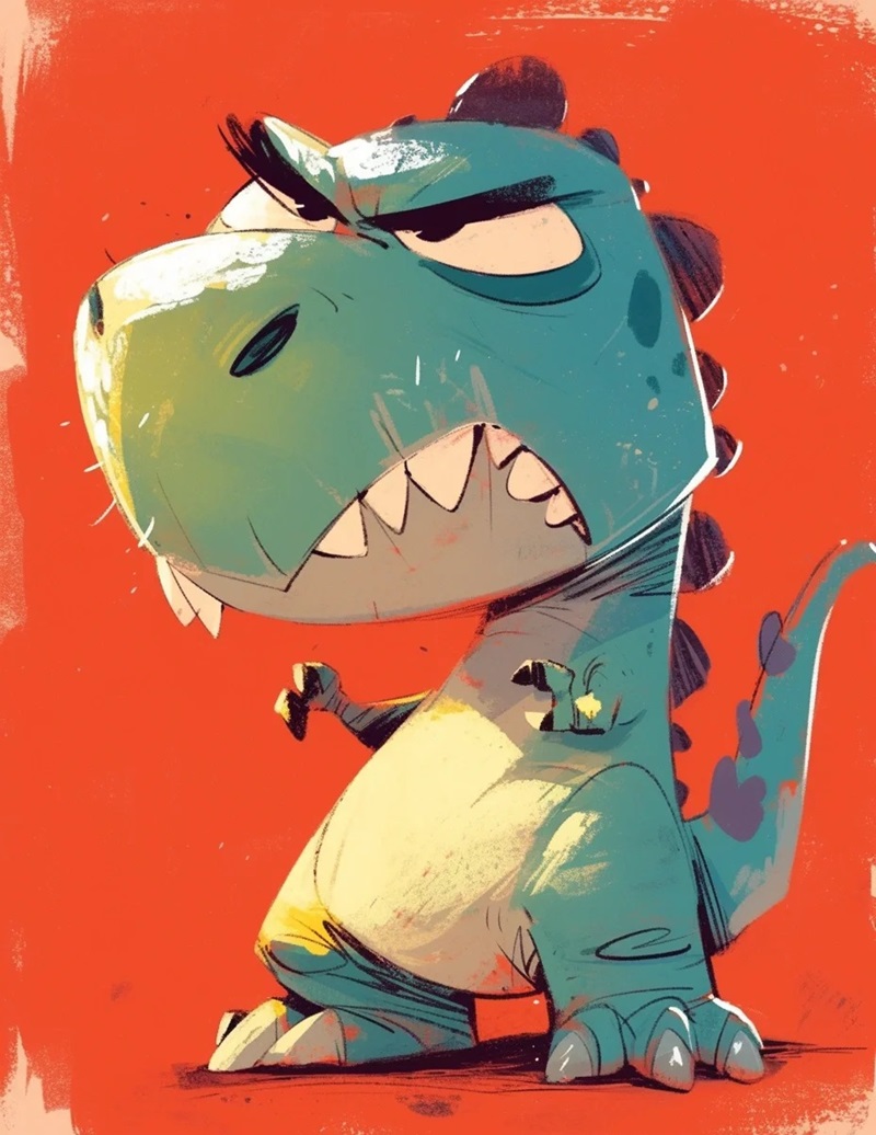 ảnh khủng long cute 30