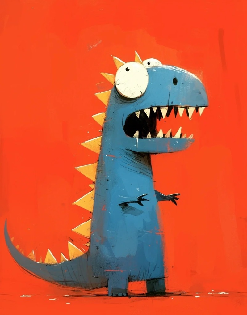 ảnh khủng long cute 31