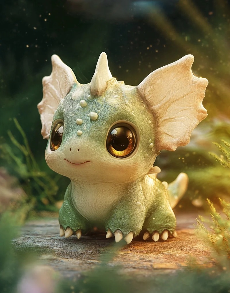 ảnh khủng long cute 6