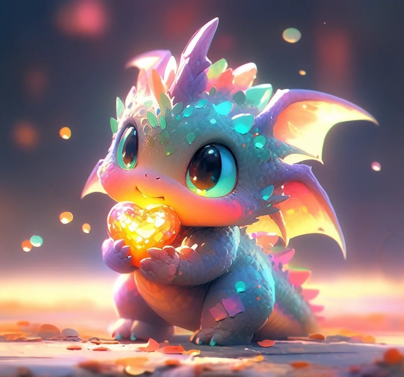 ảnh khủng long cute 8