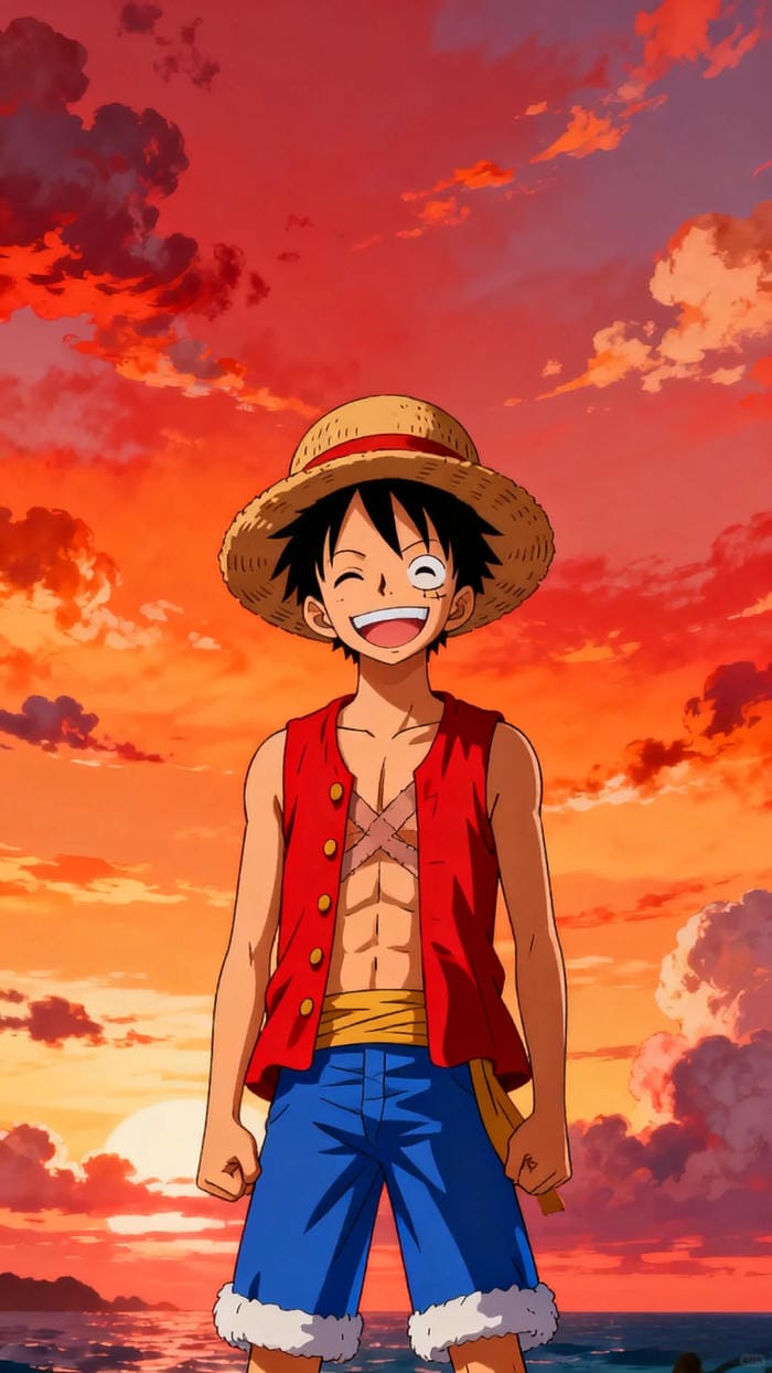 ảnh luffy cười 23
