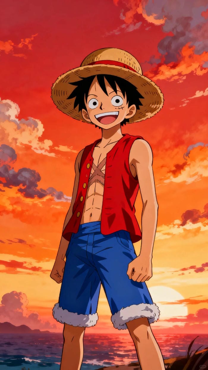 ảnh luffy cười 24