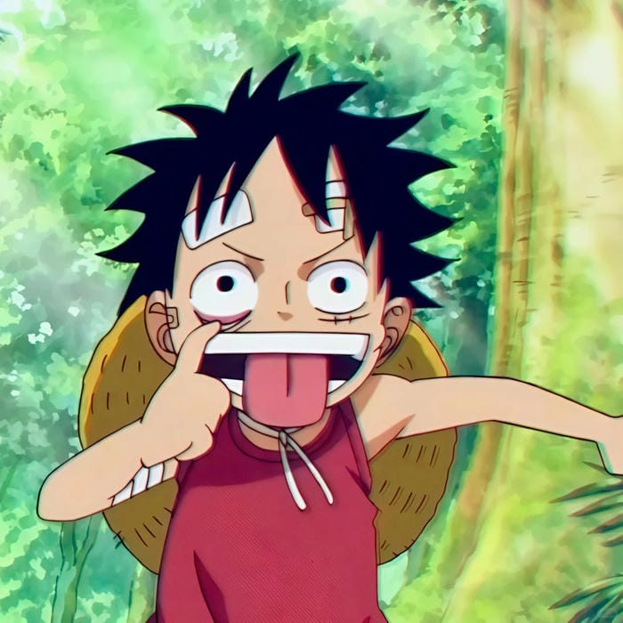 ảnh luffy cười 3