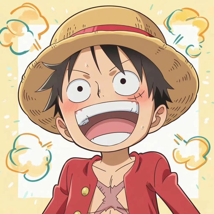 ảnh luffy cười 34