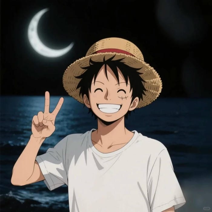 ảnh luffy cười 7