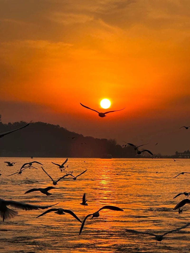 ảnh mây trời hoàng hôn​