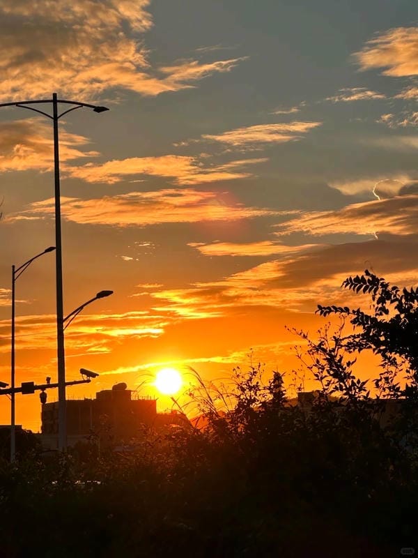 ảnh mây trời hoàng hôn​