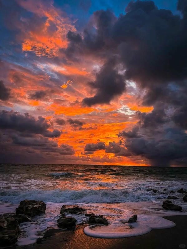 bầu trời ảnh hoàng hôn 21