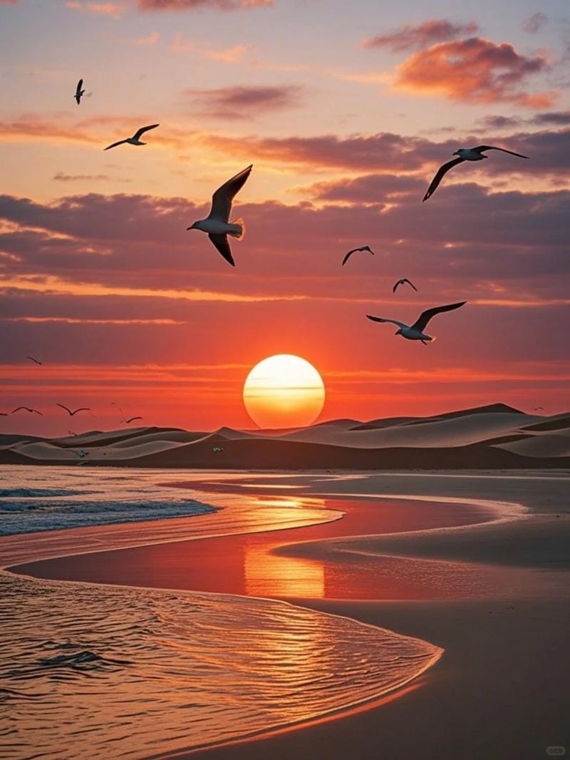 hình ảnh biển hoàng hôn 12