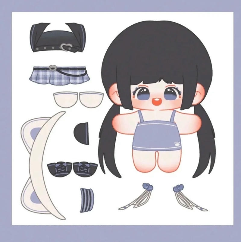 hình ảnh búp bê giấy 23