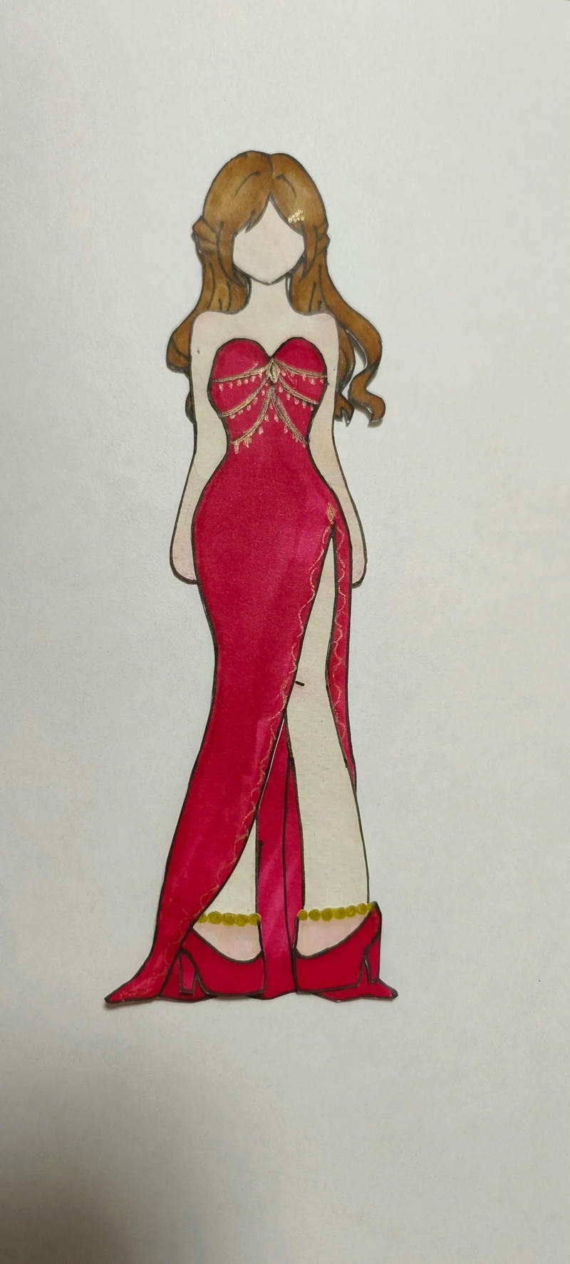 hình ảnh búp bê giấy 27