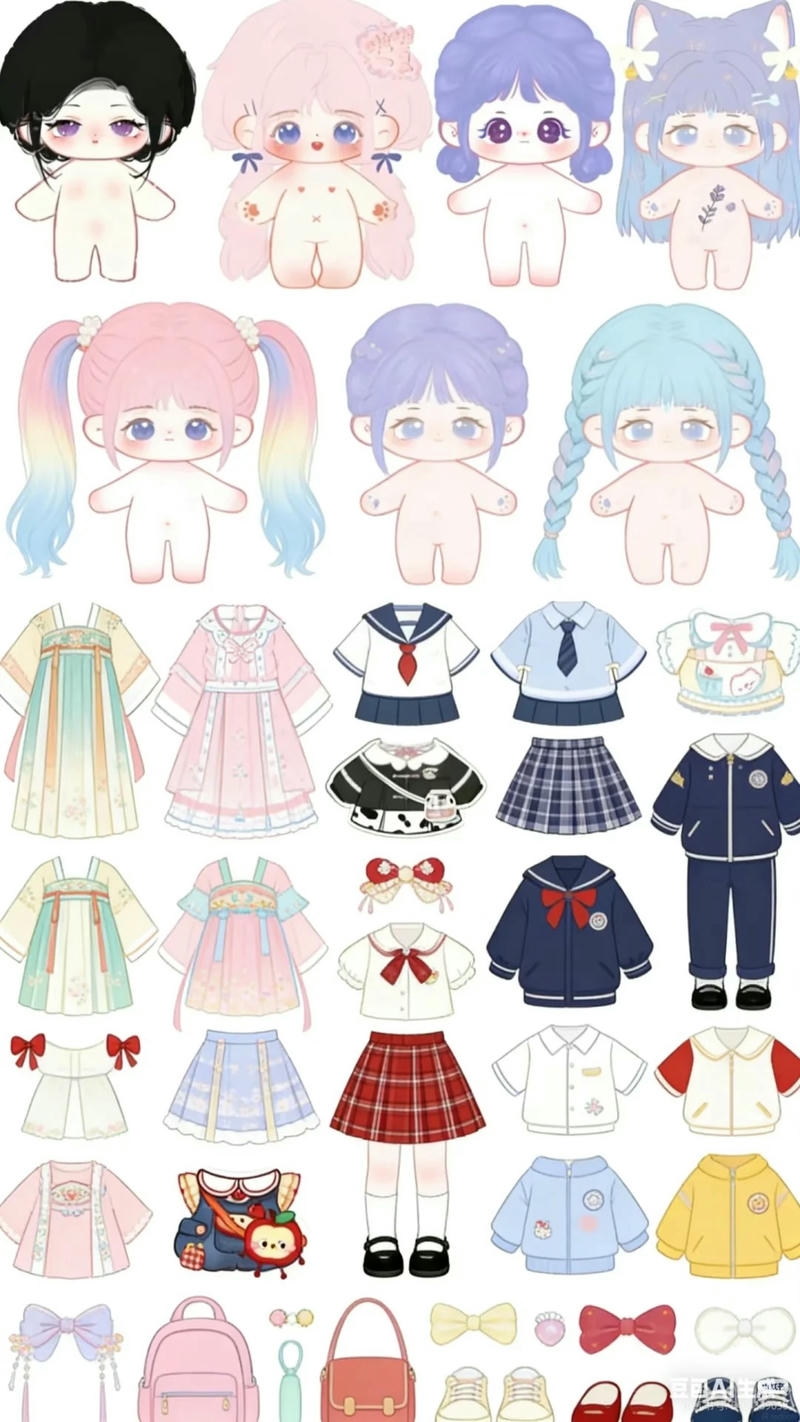 hình ảnh búp bê giấy 32