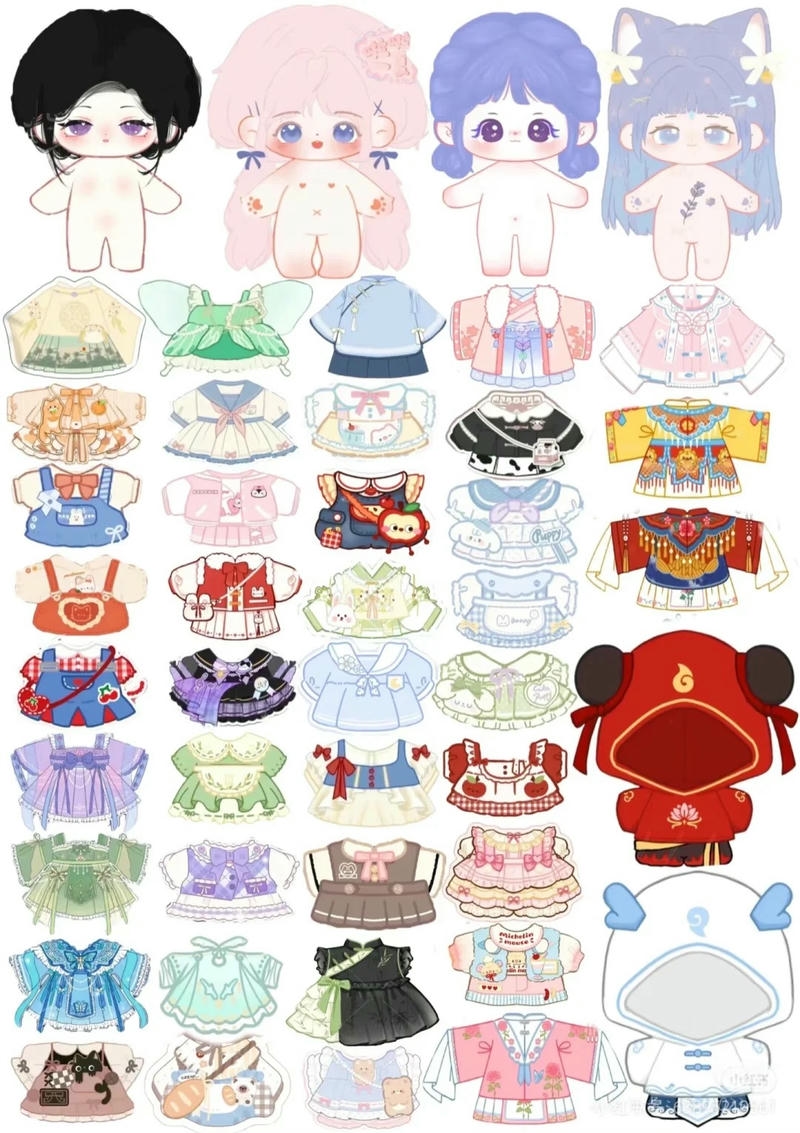 hình ảnh búp bê giấy 34