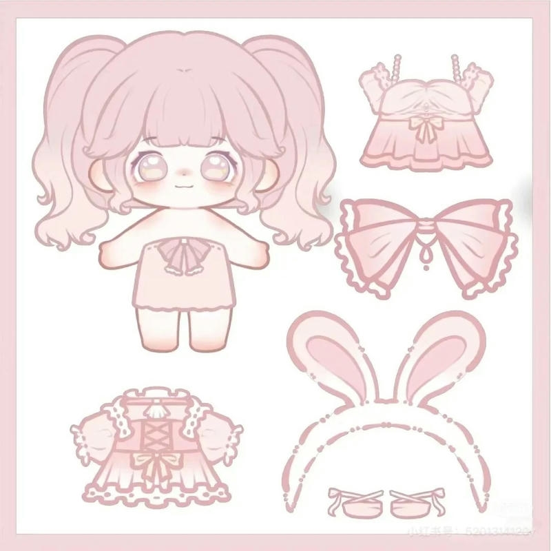 hình ảnh búp bê giấy 38