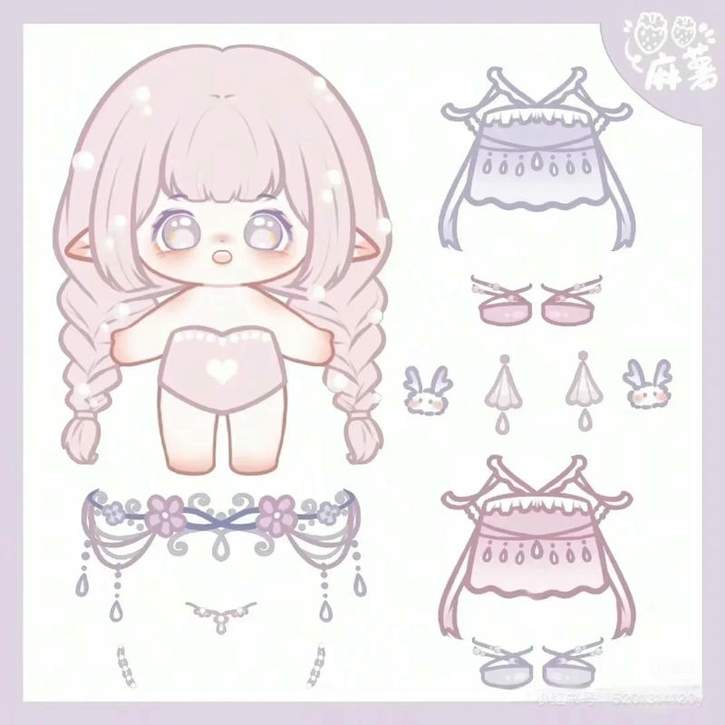 hình ảnh búp bê giấy 4