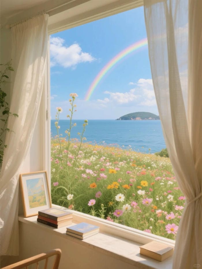 hình ảnh cầu vồng đẹp