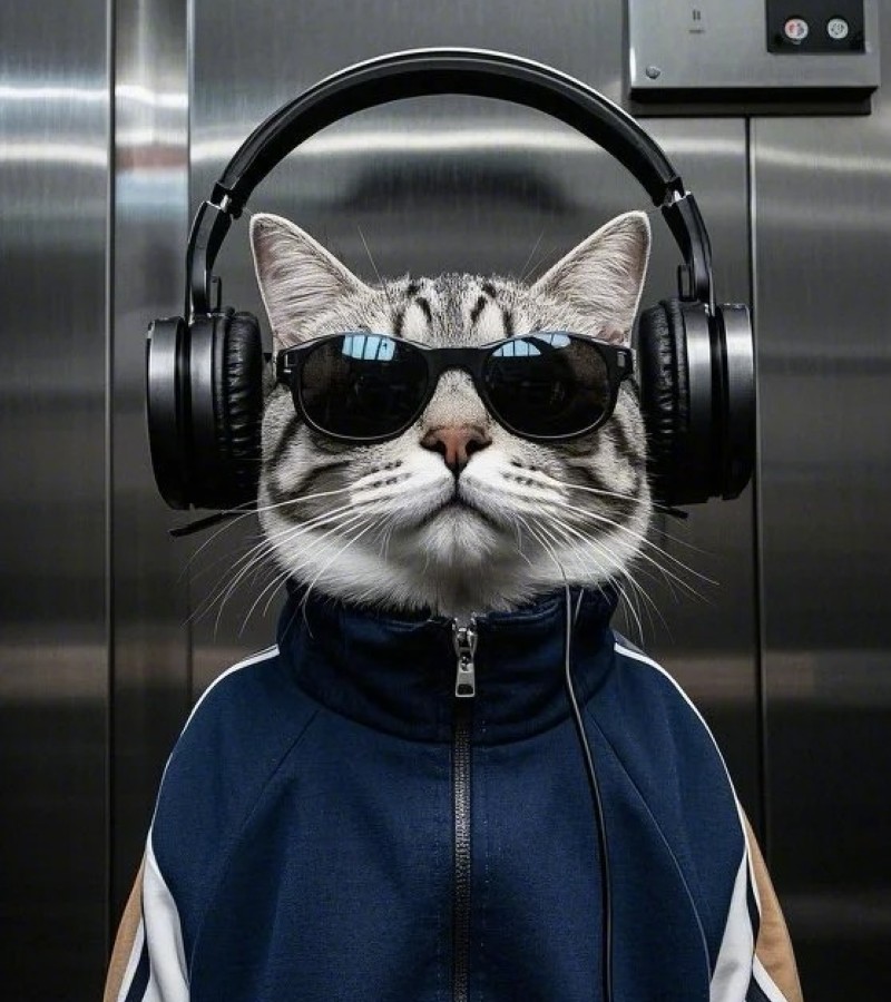 hình ảnh con mèo ngầu cute