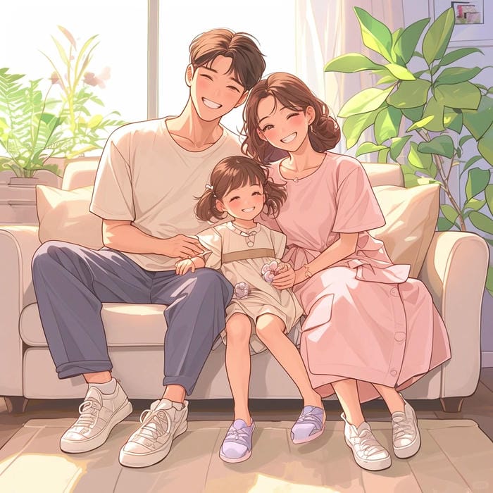 hình ảnh gia đình hạnh phúc 4