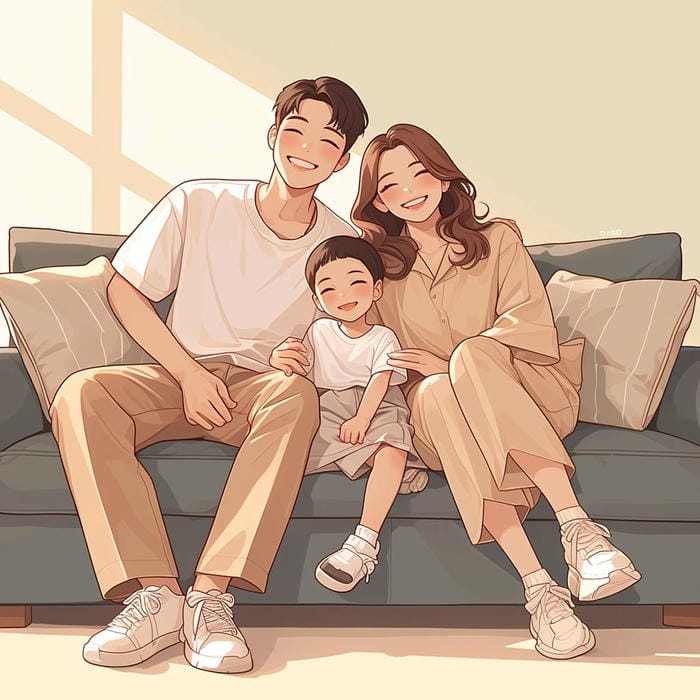 hình ảnh gia đình hạnh phúc 5