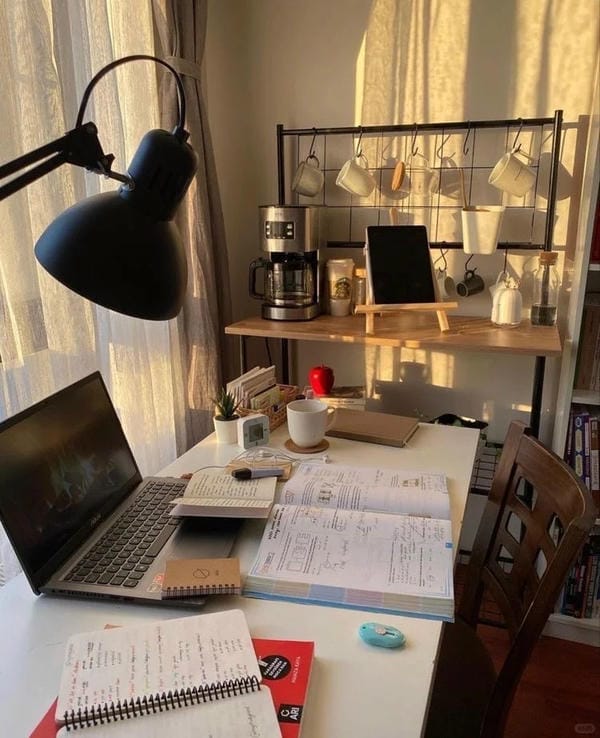 hình ảnh góc học tập đẹp