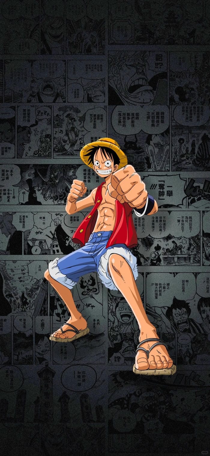 hình ảnh luffy cực ngầu gear 6