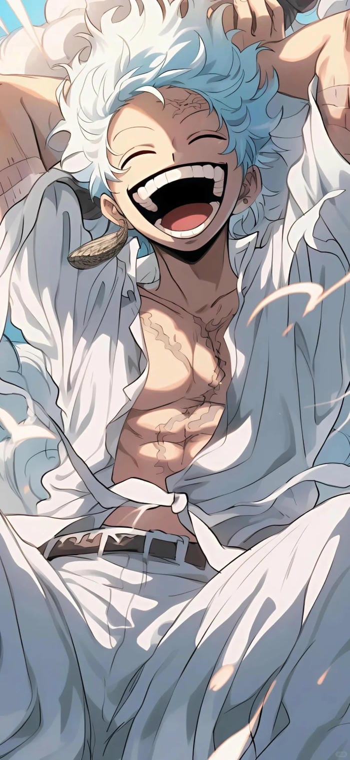 hình ảnh luffy gear 5 17