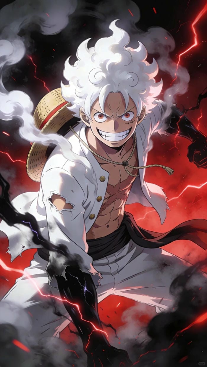 hình ảnh luffy gear 5 23