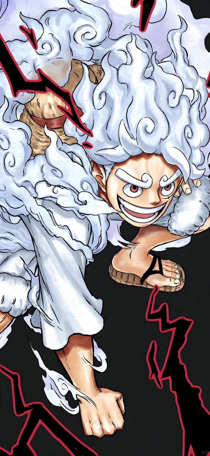 hình ảnh luffy gear 5 3