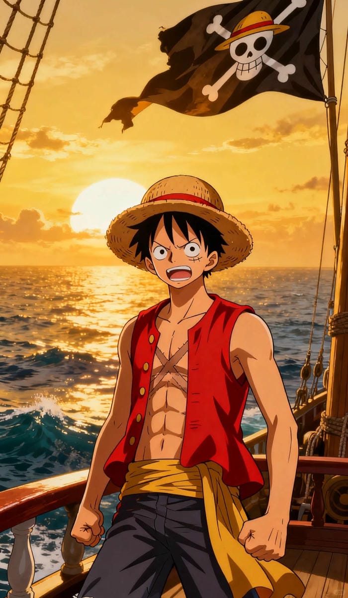 hình ảnh luffy gear 6 8