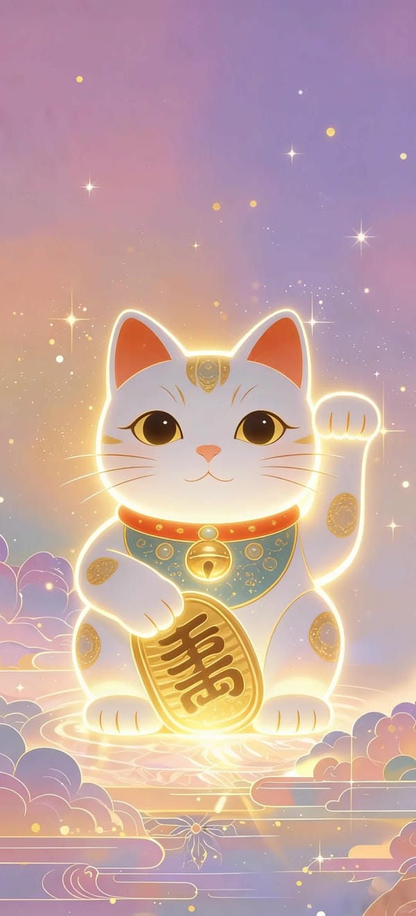 hình ảnh mèo thần tài 10