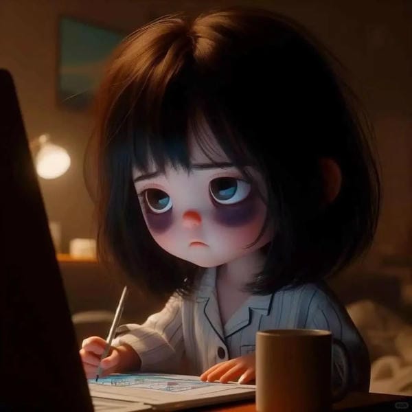 hình ảnh mệt mỏi 16