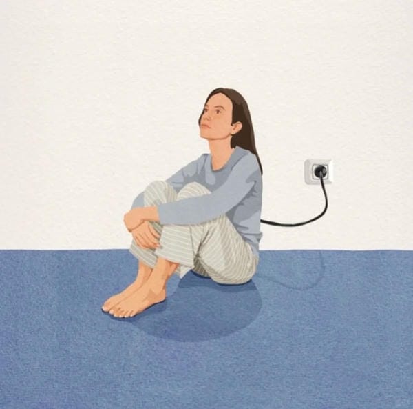 hình ảnh mệt mỏi chán nản