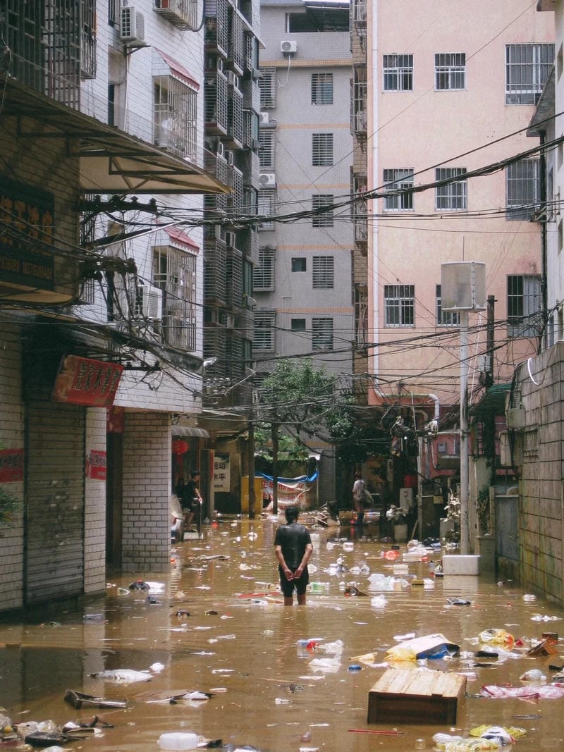 hình ảnh về lũ lụt