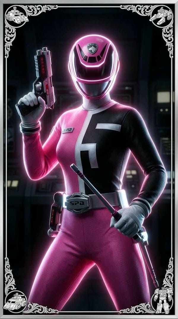 siêu nhân gao hồng 19